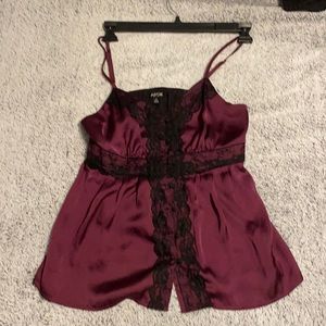 Lace Button-up Blouse